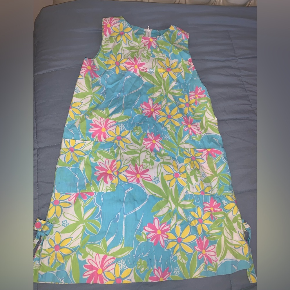 Lilly Pulitzer Floral Sleeveless Dress